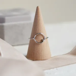 Zlatý minimalistický prsten s diamantem salt and pepper MERIDA Thumbnail