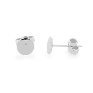 VIOLY gold and diamonds stud earrings for everyday life Thumbnail
