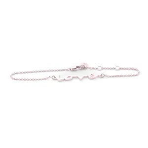 Gold bracelet with custom inscription Hamna Thumbnail