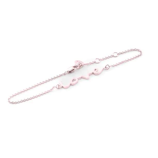 Gold bracelet with custom inscription Hamna Image