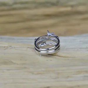 Silver ring with zirkon GINA Thumbnail