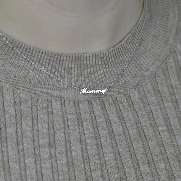Gold necklace mommy ROSY Image