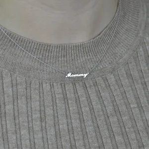 Gold necklace mommy ROSY Thumbnail