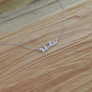 Gold necklace with diamond LASKA Thumbnail