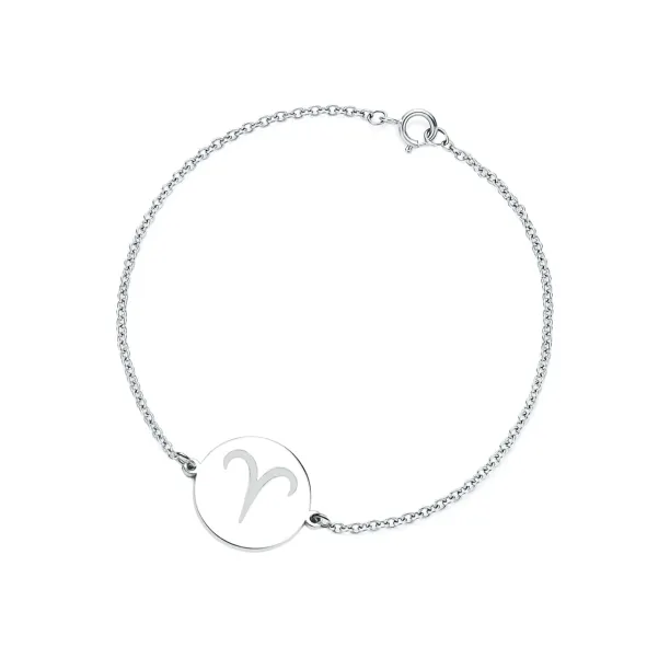 ZOD zodiac bracelet with a round Aries symbol