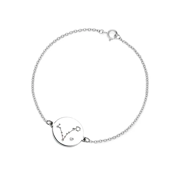 Silver bracelet with a zodiac constellation ZODIA Image