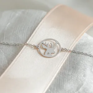 APRIL golden  bracelet with a diamond Thumbnail