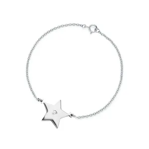 ANITA golden bracelet with a diamond Thumbnail