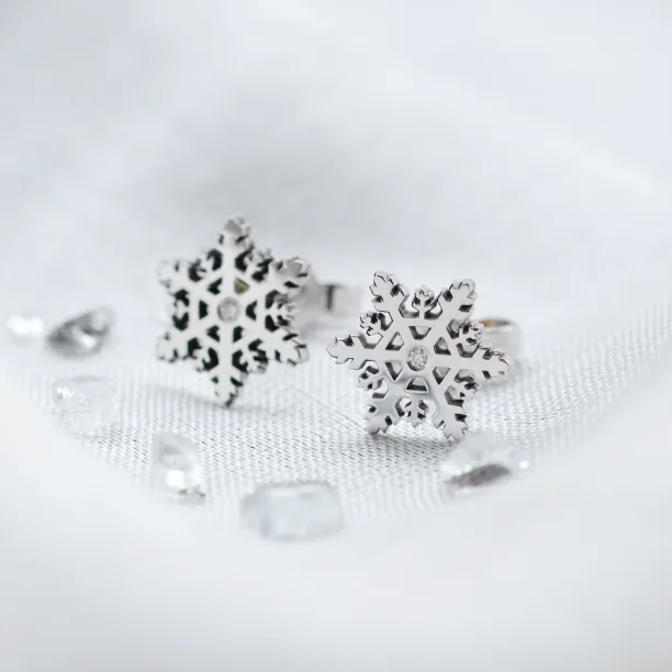 ARIANA gold earrings with a diamonds Image