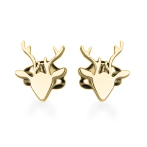LILLY stylish golden earrings Thumbnail