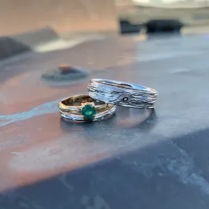 Unique gold wedding rings DRIS Thumbnail