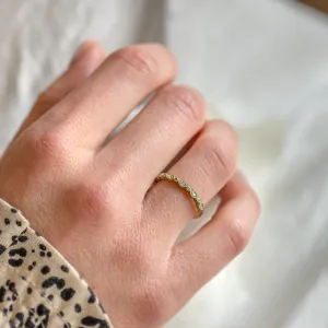 Gold diamond wedding rings LATI