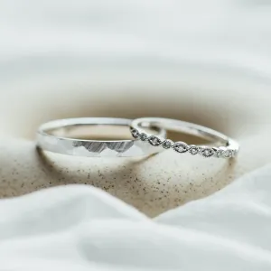 Gold diamond wedding rings LATI Thumbnail