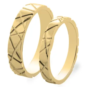 Original gold wedding rings NADIN Thumbnail