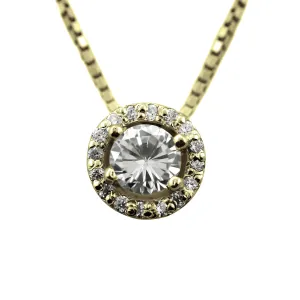 Gold necklace with diamonds RODE Thumbnail