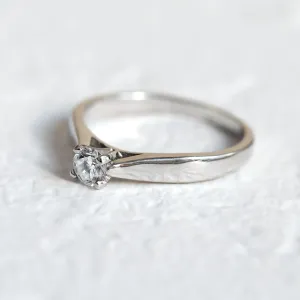 Zásnubní zlatý prsten s diamantem 0.25ct  LOVIN Thumbnail