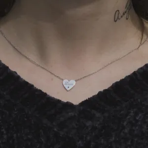 Zlatý přívěsek s gravírováním jména a diamantem JENI Thumbnail