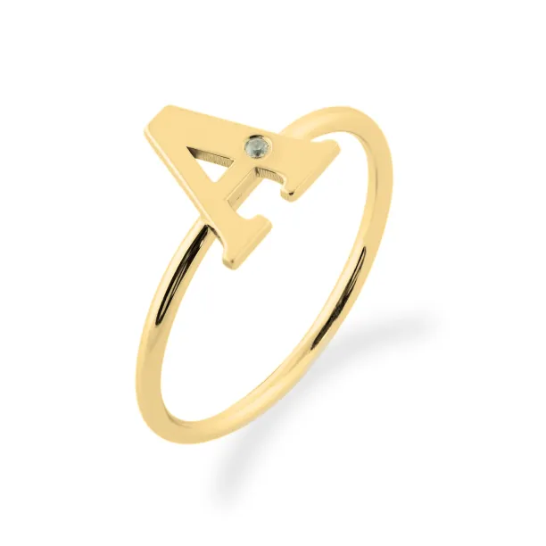 SKIBI name diamond ring Image
