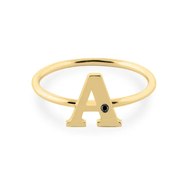 SKIBI name diamond ring Image