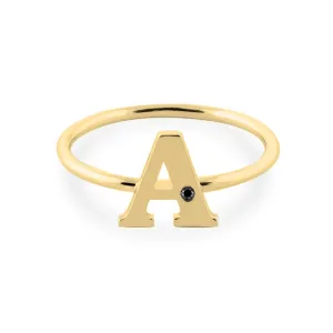 SKIBI name diamond ring Thumbnail