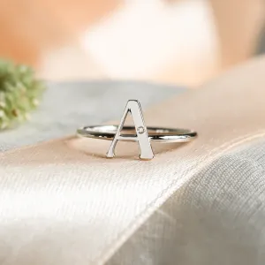 SKIBI name diamond ring Thumbnail