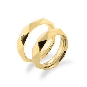 RIFA unordinary gold wedding rings Thumbnail