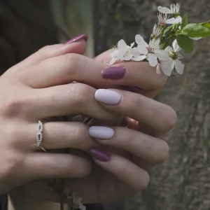 DOVEK wings shape gold diamond ring Thumbnail