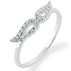 DOVEK wings shape gold diamond ring Thumbnail