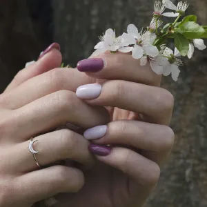 MISE crescent shape gold ring  Thumbnail