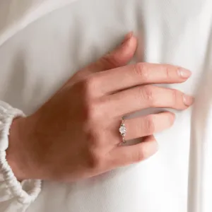 Zásnubní prsten s diamantem 0.4ct RISTE Thumbnail
