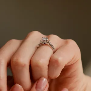 Zásnubní prsten s diamantem 0.4ct RISTE Thumbnail