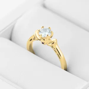 Zásnubní prsten s diamantem 0.4ct RISTE Thumbnail