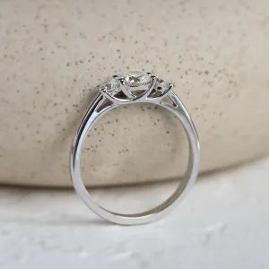 VIZO gold diamond engagement ring Thumbnail