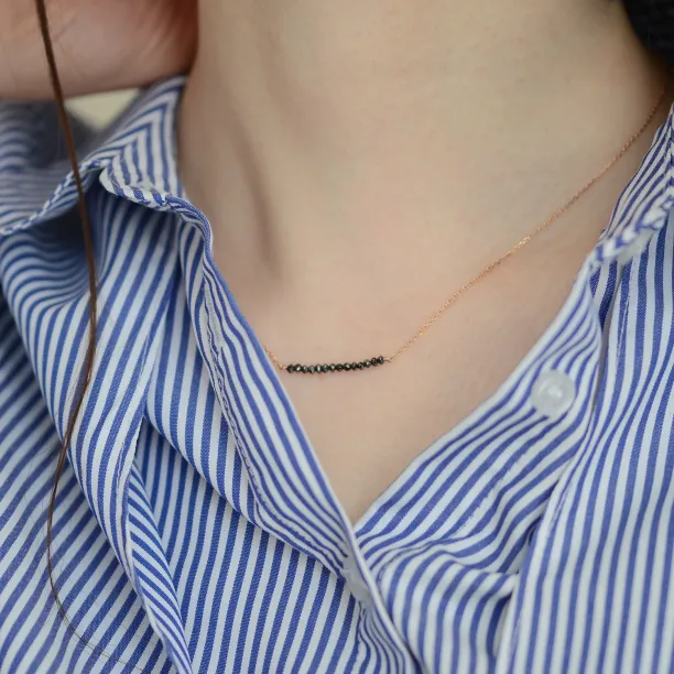 Zlatý řetízek s diamanty GABI Image