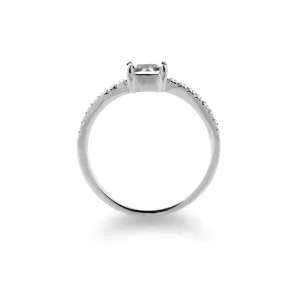 Zásnubní zlatý prsten s diamanty 0.6ct VIBKE Thumbnail