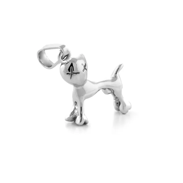 BANDE original silver pendant with the dog figure Image