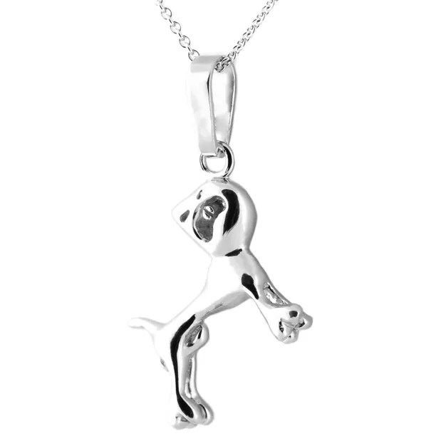 BANDE original silver pendant with the dog figure Image