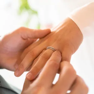 Minimalist wedding rings FLATEN Thumbnail