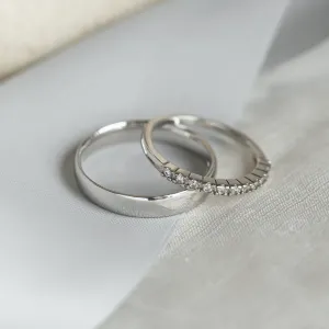 Snubní zlaté prsteny s diamanty BARSET Thumbnail