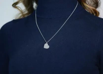 Heart shaped pendant MOSS Thumbnail
