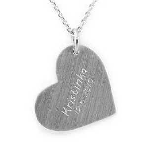 Heart shaped pendant MOSS Thumbnail