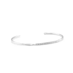 Solid golden bracelet with an accurate GRINDA engraving Thumbnail