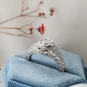 Vintage ring with zirkons OSLO Thumbnail