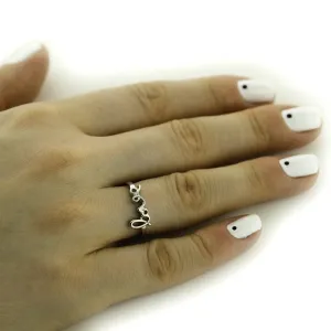 Sterling silver love ring ASKOY Thumbnail