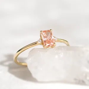 Romantic lab grown diamond ring ARCTELIA
