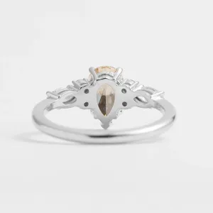 Zásnubní prsten s lab grown diamanty ANGIE