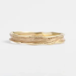 Wedding bands with natural surface NATURA Thumbnail