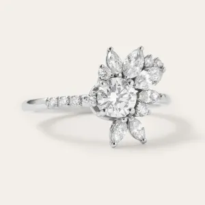 Unique lab-grown diamond ring MARISOL