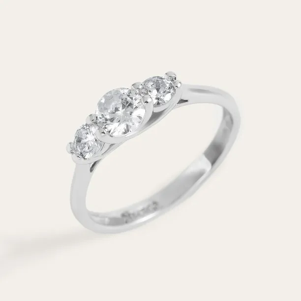 VIZO gold diamond engagement ring Image