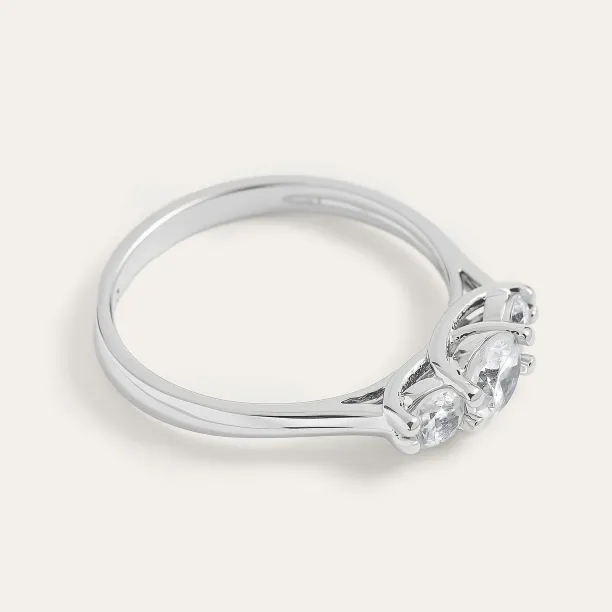 VIZO gold diamond engagement ring Image